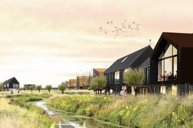 Artist's impression of RLW Estates' planned housing in Waterbeach (Credit: LDA-RLW)